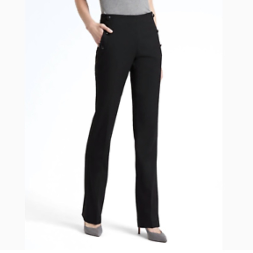 Banana Republic “Logan” sailor Pant sz 2 NWT